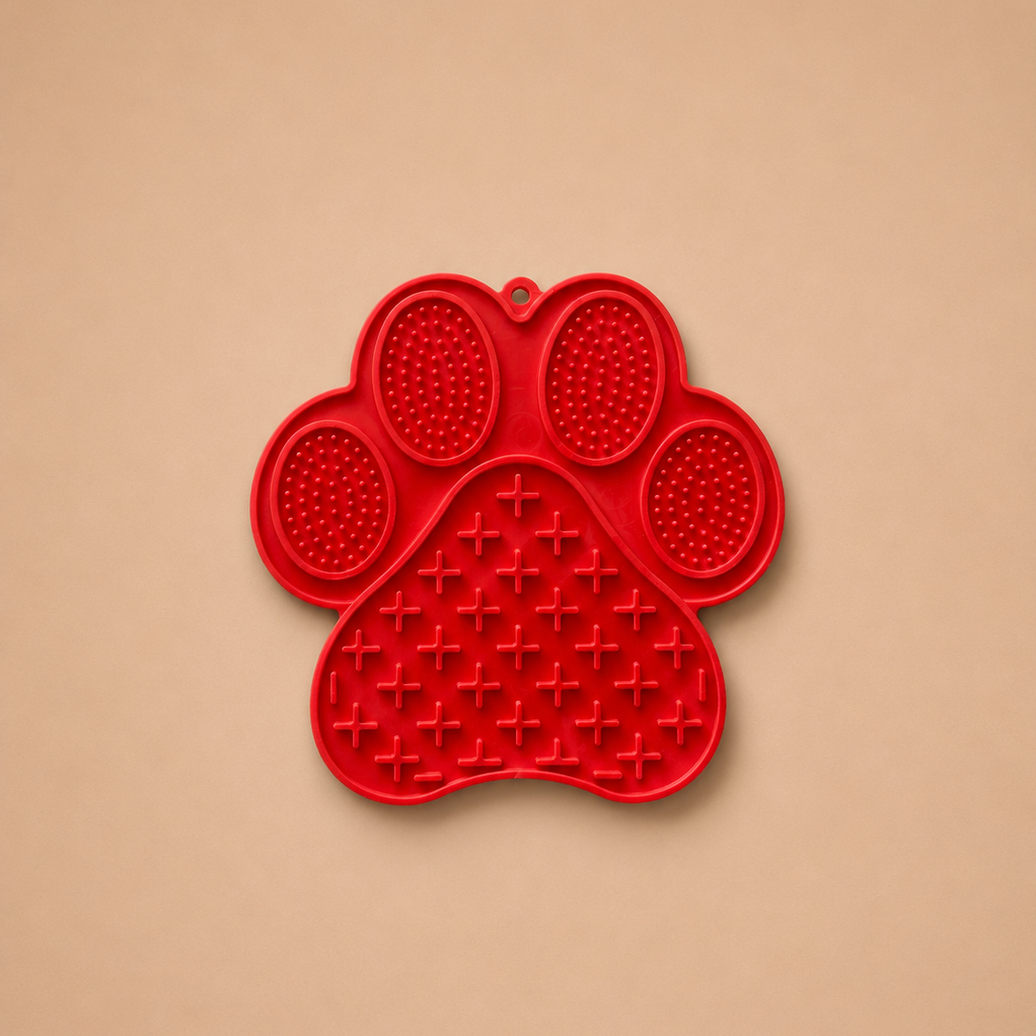 Tapis de léchage - Rouge