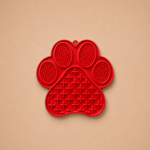 Tapis de léchage - Rouge
