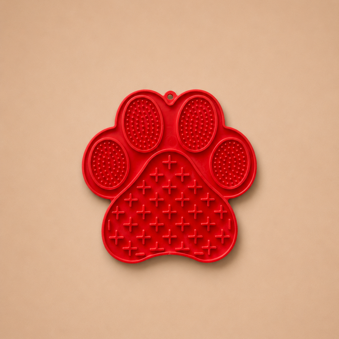 Tapis de léchage - Rouge