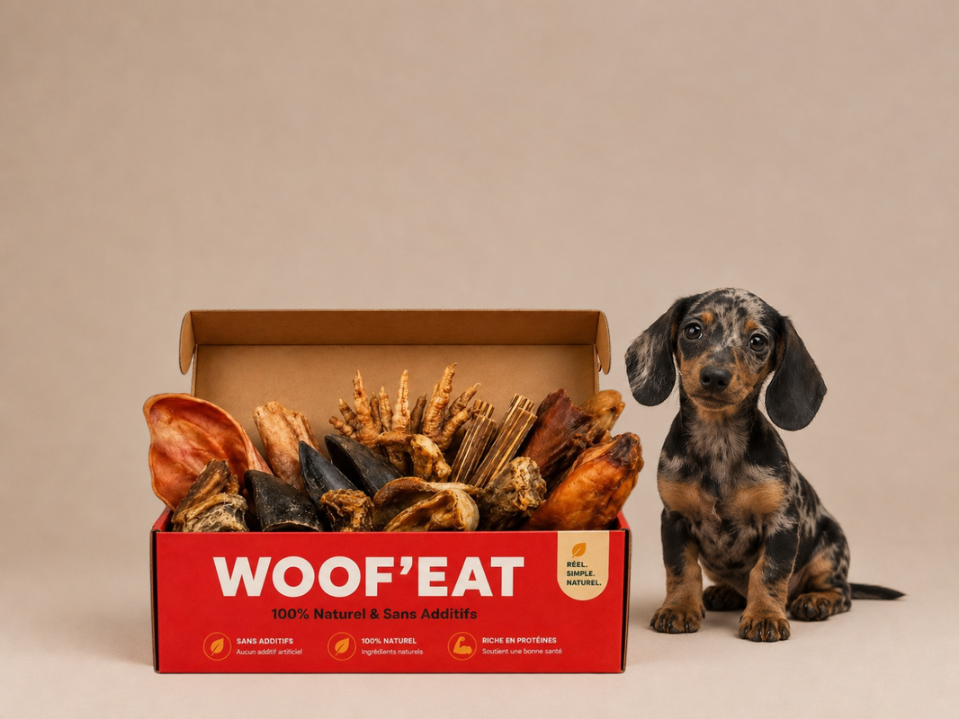 Box chiots Woof'eat