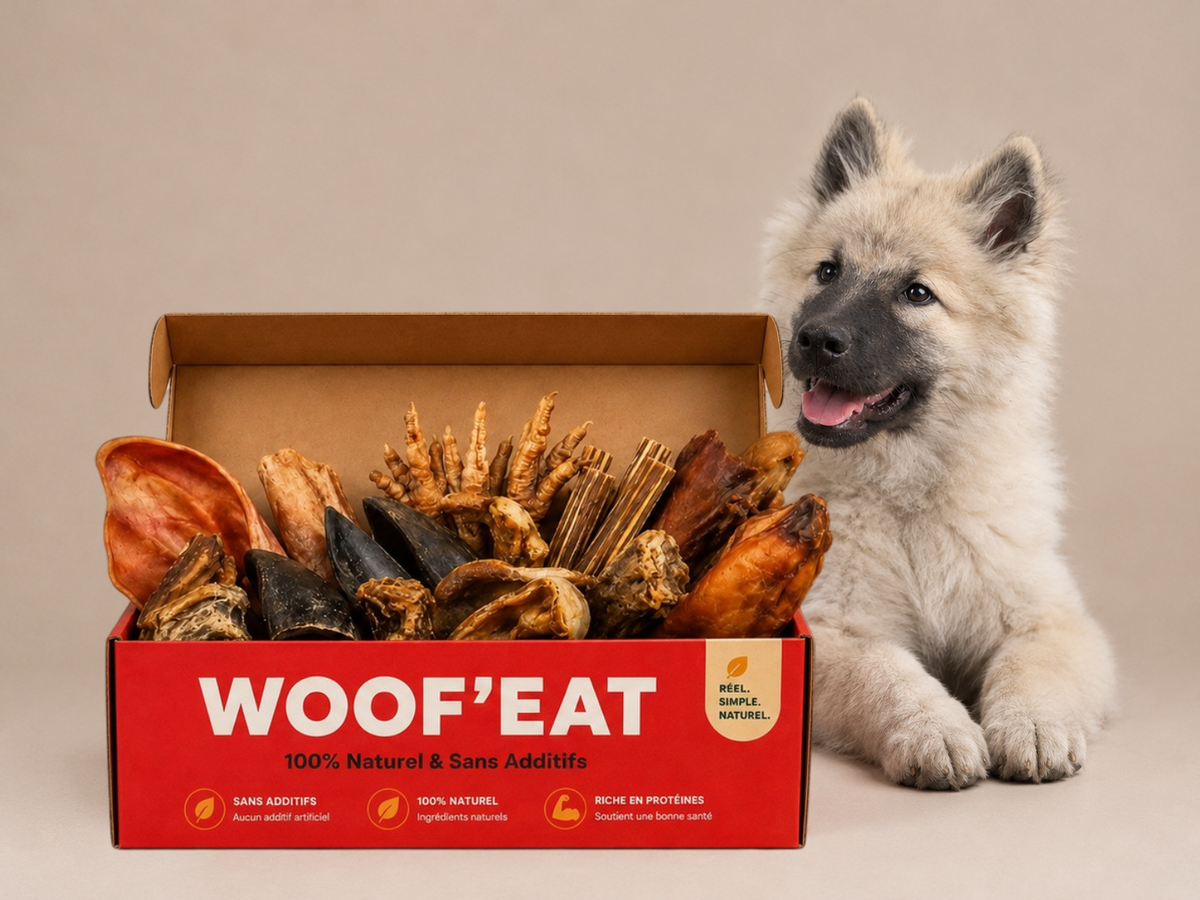Box chiots Woof'eat